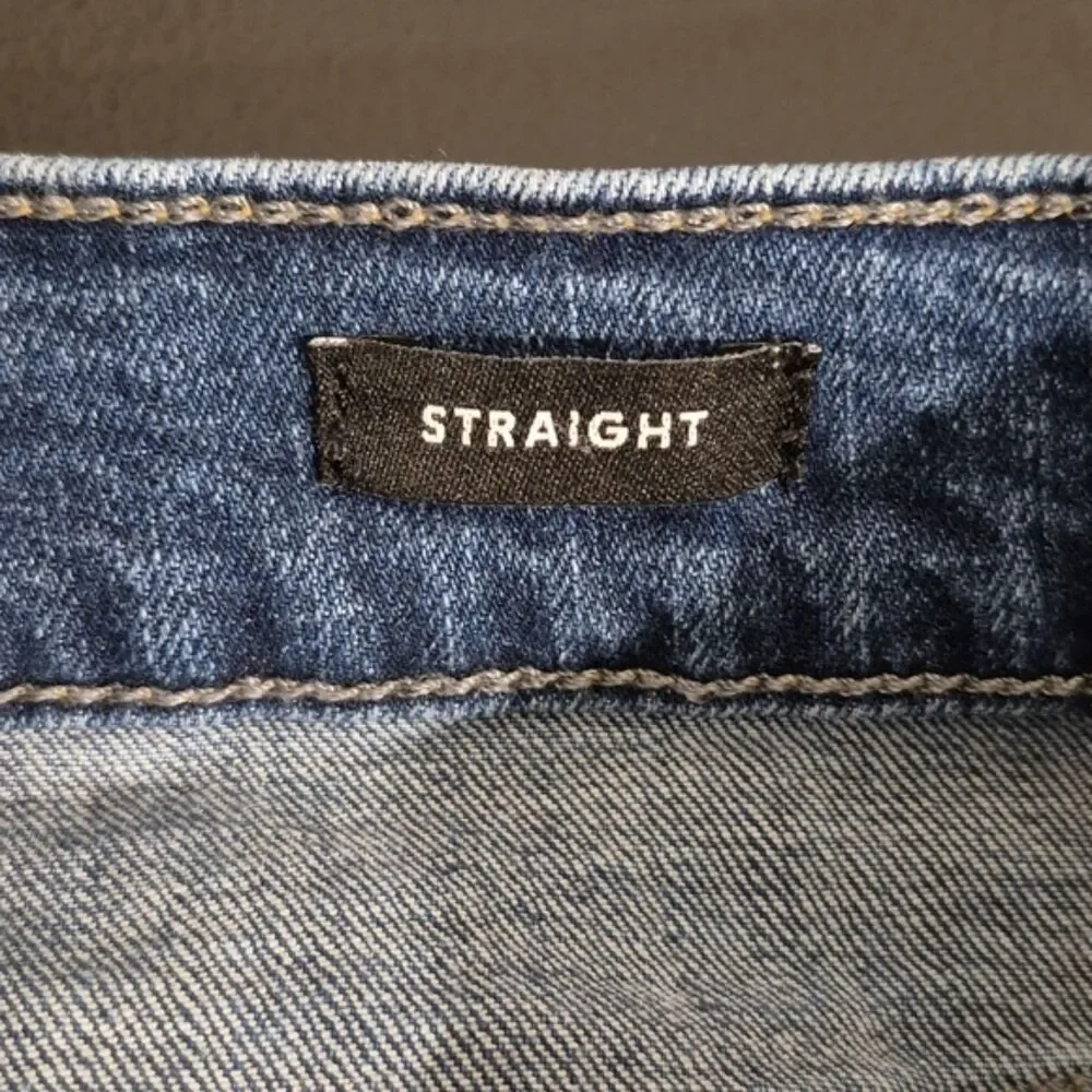 J. Crew Mercantile Jeans Men's 34 x 34 Straight Fit Signature Flex Medium Denim